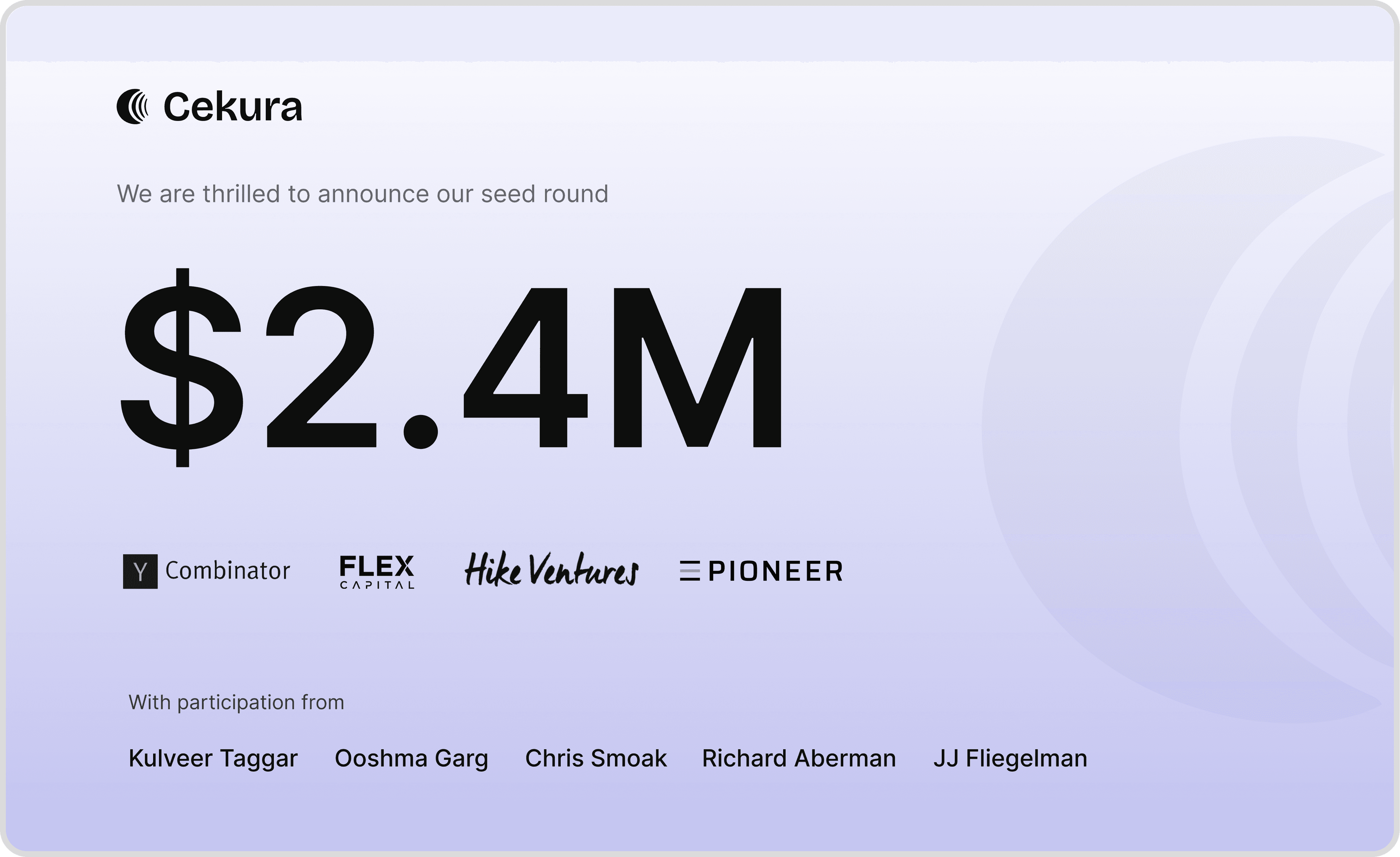 Cekura Raises $2.4M to build the reliability layer for conversational AI